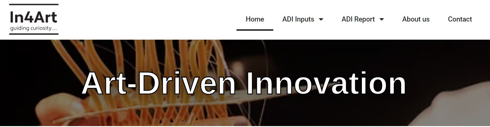 Launch artdriveninnovation.eu website Launch artdriveninnovation.eu