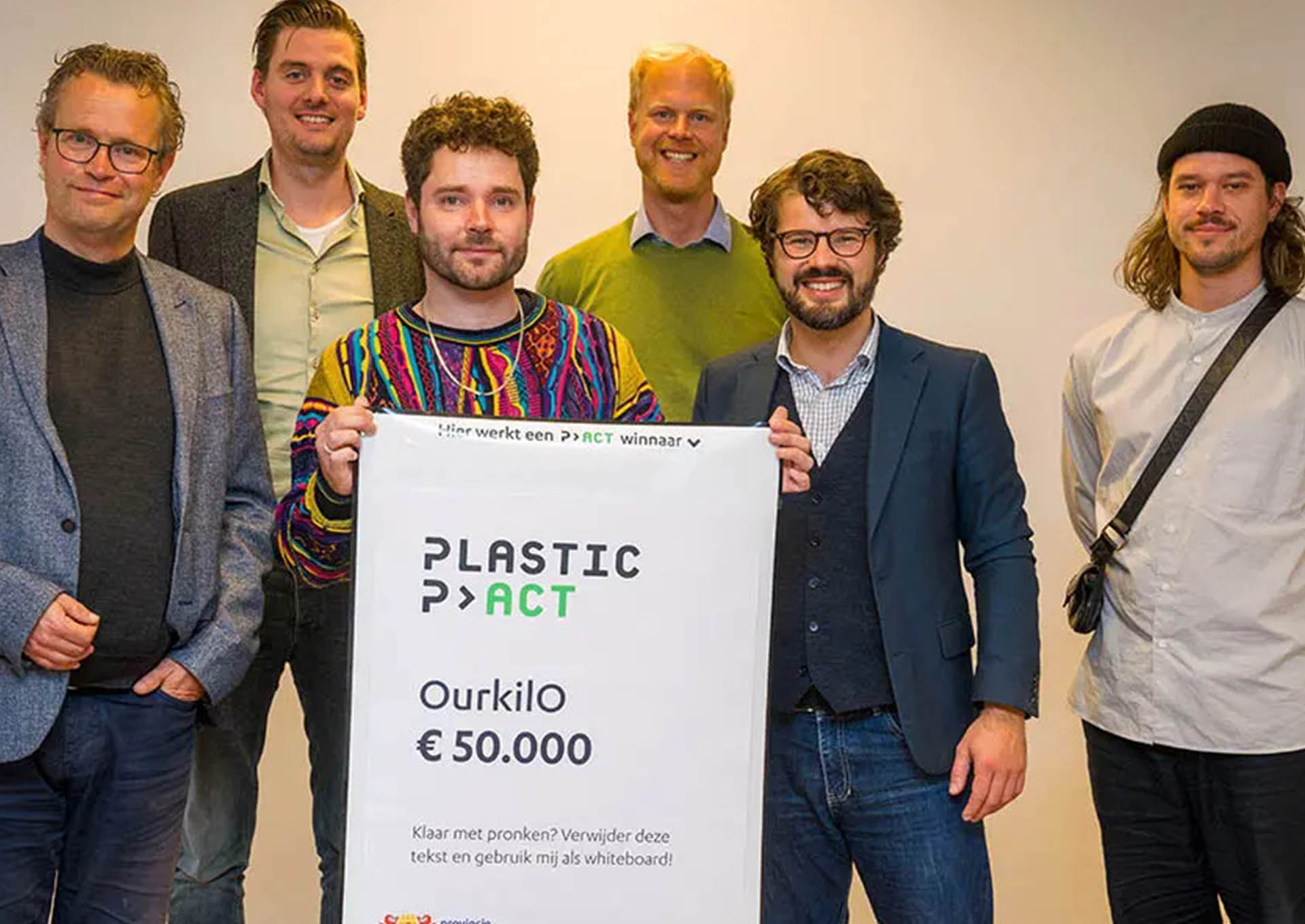 Winner of P>ACT Challenge: innovative solutions for a circular plastic industry